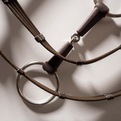 Velari Snaffle Flex Single Jointed Loose Ring Medium