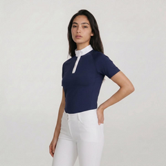 Kentucky Horsewear Show Shirt Women Classic Short Sleeve