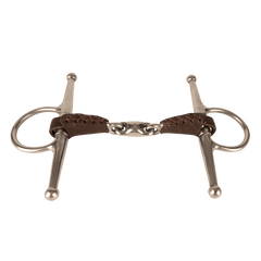 Velari Leather Full Cheek Bit Double Jointed