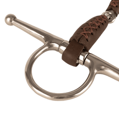 Velari Leather Full Cheek Bit Single Jointed