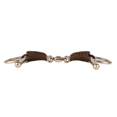 Velari Leather Full Cheek Bit Double Jointed