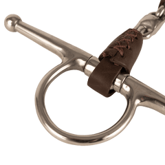 Velari Leather Full Cheek Bit Double Jointed