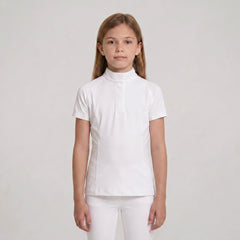 Kentucky Horsewear Show Shirt Classic Girls Short Sleeve