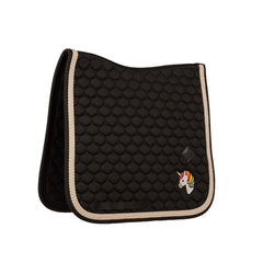 Kentucky Horsewear Saddle Pad with Plaited Cord Unicorn Dressage