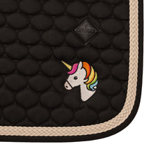 Kentucky Horsewear Saddle Pad with Plaited Cord Unicorn Dressage