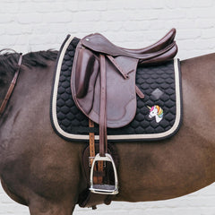 Kentucky Horsewear Saddle Pad with Plaited Cord Unicorn Dressage