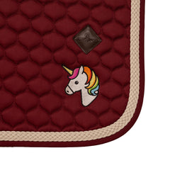 Kentucky Horsewear Saddle Pad with Plaited Cord Unicorn Dressage