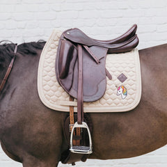 Kentucky Horsewear Saddle Pad with Plaited Cord Unicorn Dressage