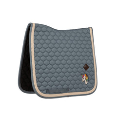 Kentucky Horsewear Saddle Pad with Plaited Cord Unicorn Dressage
