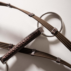 Velari Leather Snaffle Loose Ring