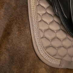 Kentucky Horsewear Saddle Pad Classic Onion Plaited Glitter Rope Dressage