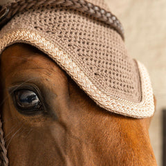 Kentucky Horsewear Fly Veil Wellington Plaited Glitter Rope