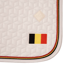 Kentucky Horsewear Saddle Pad Classic Flag Jumping