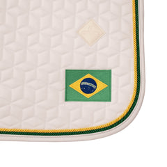 Kentucky Horsewear Saddle Pad Classic Flag Jumping