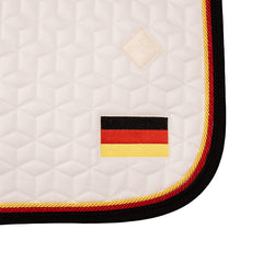 Kentucky Horsewear Saddle Pad Classic Flag Jumping