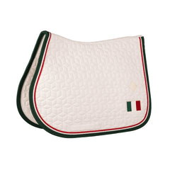 Kentucky Horsewear Saddle Pad Classic Flag Jumping