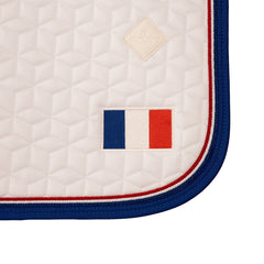 Kentucky Horsewear Saddle Pad Classic Flag Jumping