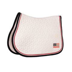 Kentucky Horsewear Saddle Pad Classic Flag Jumping
