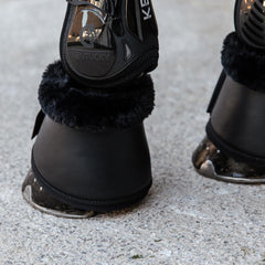 Kentucky Horsewear Sheepskin Leather Overreach Boots