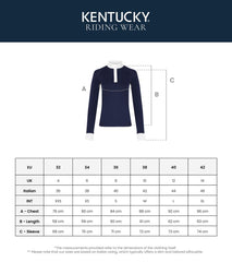 Kentucky Horsewear Show Shirt Women Classic Long Sleeve
