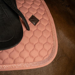 Kentucky Horsewear Saddle Pad Classic Onion Plaited Glitter Rope Dressage