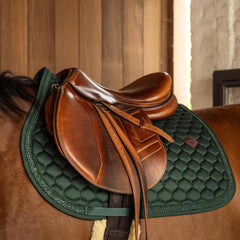 Kentucky Horsewear Saddle Pad Classic Onion Plaited Glitter Rope Show Jumping
