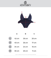 Kentucky Horsewear Fly Veil Wellington 3D Logo Rope