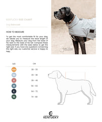 Kentucky Horsewear Dog Raincoat