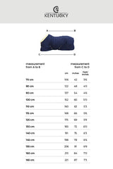 Kentucky Horsewear Light Striped Mesh Fly Sheet