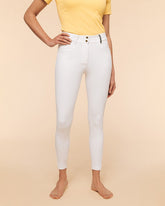 DADA Sport Giovani Grip Breeches - White