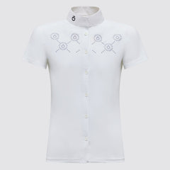 CT Girls Mini Orbit Print Jersey S/S Competition Shirt