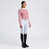 CT Women's Competition Shirt in Technical Jersey with Buttons L/S