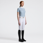 Cavalleria Toscana Women's Competition Shirt in Technical Jersey with Zip