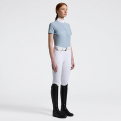 Cavalleria Toscana Women's Competition Shirt in Technical Jersey with Zip