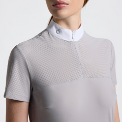 Cavalleria Toscana Women's Competition Shirt in Technical Jersey with Zip