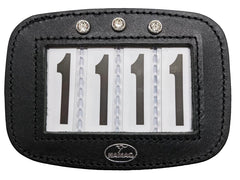 Hamag Leather Saddle Cloth Number Holders (Pair)