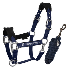 Equestro Fleece Halter With Lead