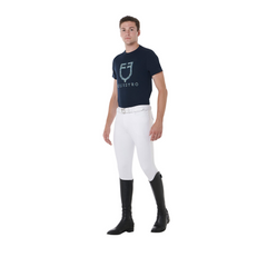 Equestro Men's Slim fit Full Grip Breeches