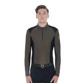 Equestro Men's Technical Training Polo