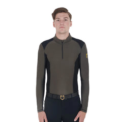 Equestro Men's Technical Training Polo