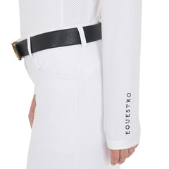 Equestro Women's Long Sleeve Competition Polo Shirt