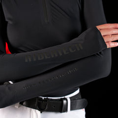 Equestro Ridertechnology Women's Competition Polo L/S with Zip