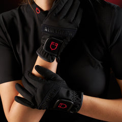Equestro Ridertechnology Women's Training Polo with S/S and Zip
