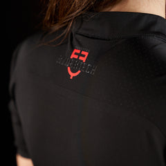 Equestro Ridertechnology Women's Training Polo with S/S and Zip