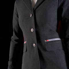 Equestro Women's Competition Jacket With Heat-sealed Seams