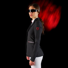 Equestro Women's Competition Jacket With Heat-sealed Seams