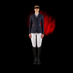 Equestro Women's Competition Jacket With Heat-sealed Seams