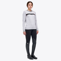 CT Women's Sweatshirt Crew Neck "Train Hard. Ride Easy" Cavalleria Toscana