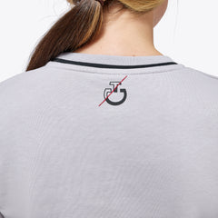 CT Women's Sweatshirt Crew Neck "Train Hard. Ride Easy" Cavalleria Toscana