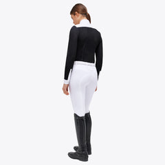 CT L/S Sheer Jacquard Jersey Competition Shirt w/Poplin Bib